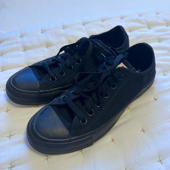 CUSTOM like new, rainbow converse. 🌈 - Picture 6 of 8